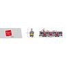 ROYAL TOYS RT48 non  ĐƯỜNG SẮT NHẸ MTR HỒNG KÔNG GIAI ĐOẠN II bộ đồ chơi xếp lắp ráp ghép mô hình City CITY STORY MTR LIGHT RAIL TRAIN II Thành Phố 754 khối