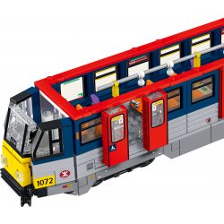 ROYAL TOYS RT48 non  ĐƯỜNG SẮT NHẸ MTR HỒNG KÔNG GIAI ĐOẠN II bộ đồ chơi xếp lắp ráp ghép mô hình City CITY STORY MTR LIGHT RAIL TRAIN II Thành Phố 754 khối