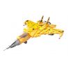 CAYI 2266 non  MÁY BAY CHIẾN ĐẤU TRÊN TÀU SÂN J-15 bộ đồ chơi xếp lắp ráp ghép mô hình J-15 BASED FIGHTER / DOUBLE ENGINE 668 khối