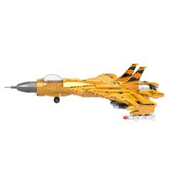 CAYI 2266 non  MÁY BAY CHIẾN ĐẤU TRÊN TÀU SÂN J-15 bộ đồ chơi xếp lắp ráp ghép mô hình J-15 BASED FIGHTER / DOUBLE ENGINE 668 khối