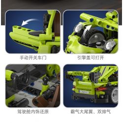 CADA DOUBLEE C52024 52024 non  HUYỀN THOẠI tỷ lệ 1:18 bộ đồ chơi xếp lắp ráp ghép mô hình  LEGEND SPORTS CAR Kỹ Thuật Công Nghệ Cao Mô Hình Phương Tiện 387 khối