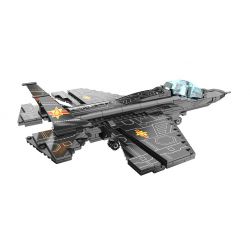 CAYI 2265 non  MÁY BAY CHIẾN ĐẤU TÀNG HÌNH J-31 bộ đồ chơi xếp lắp ráp ghép mô hình J-31 STEALTH FIGHTER / GYRFALCON 538 khối