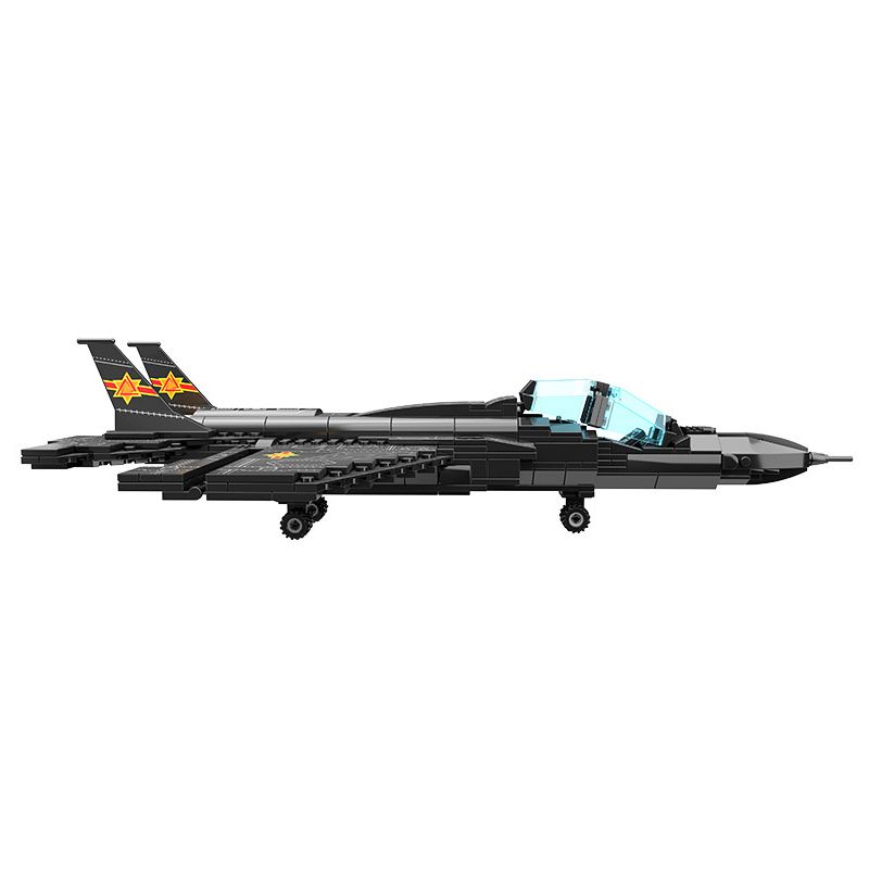 CAYI 2265 non  MÁY BAY CHIẾN ĐẤU TÀNG HÌNH J-31 bộ đồ chơi xếp lắp ráp ghép mô hình J-31 STEALTH FIGHTER / GYRFALCON 538 khối