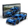 CADA DOUBLEE C52023 52023 non  BƯƠM BƯỚM tỷ lệ 1:18 bộ đồ chơi xếp lắp ráp ghép mô hình Computer Games SHADOW SPORTS CAR Trò Chơi 380 khối