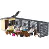 ROYAL TOYS RT54 non  TRƯỜNG TIỂU HỌC SÂN THƯỢNG HỒNG KÔNG bộ đồ chơi xếp lắp ráp ghép mô hình City CITY STORY ROOFTOP SCHOOL Thành Phố 203 khối