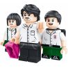 ROYAL TOYS RT54 non  TRƯỜNG TIỂU HỌC SÂN THƯỢNG HỒNG KÔNG bộ đồ chơi xếp lắp ráp ghép mô hình City CITY STORY ROOFTOP SCHOOL Thành Phố 203 khối