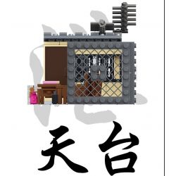 ROYAL TOYS RT54 non  TRƯỜNG TIỂU HỌC SÂN THƯỢNG HỒNG KÔNG bộ đồ chơi xếp lắp ráp ghép mô hình City CITY STORY ROOFTOP SCHOOL Thành Phố 203 khối