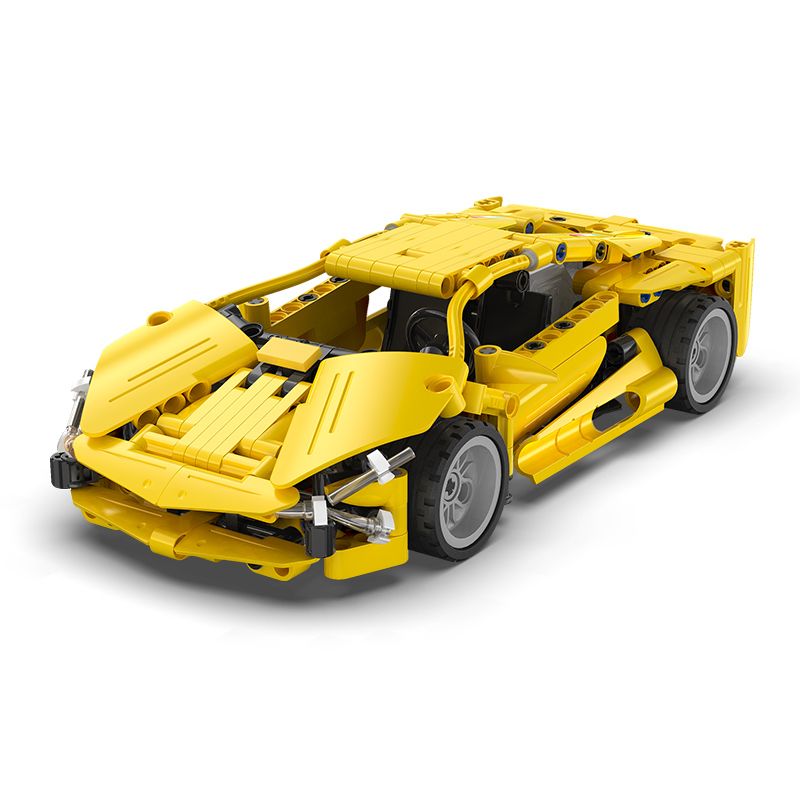 CADA DOUBLEE C52021 52021 non Lego LIGHTNING. tỷ lệ 1:18 bộ đồ chơi xếp lắp ráp ghép mô hình Technic LIGHTNING SPORTS CAR Kỹ Thuật Công Nghệ Cao Mô Hình Phương Tiện 357 khối