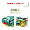 GBL KY1097 1097 non  QUÁI VẬT SỌC THÔNG XANH bộ đồ chơi xếp lắp ráp ghép mô hình  Kỹ Thuật Công Nghệ Cao Mô Hình Phương Tiện 274 khối