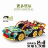 GBL KY1097 1097 non  QUÁI VẬT SỌC THÔNG XANH bộ đồ chơi xếp lắp ráp ghép mô hình  Kỹ Thuật Công Nghệ Cao Mô Hình Phương Tiện 274 khối