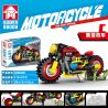 LEYI 69009 non  XE MÁY 4 PHONG CÁCH bộ đồ chơi xếp lắp ráp ghép mô hình Motorcycle Motorbike Xe Hai Bánh 750 khối