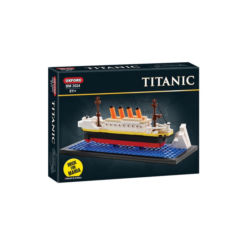 OXFORD BM3524 3524 non Lego TÀU TITANIC NHỎ bộ đồ chơi xếp lắp ráp ghép mô hình 미니 타이타닉