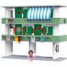 ROYAL TOYS RT51 non  KHU TÁI ĐỊNH CƯ HỒNG KÔNG bộ đồ chơi xếp lắp ráp ghép mô hình City CITY STORY RESETTLEMENT ESTATES Thành Phố 355 khối