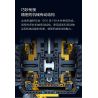 SLUBAN M38-B0913 B0913 0913 M38B0913 38-B0913 M38-B0915 B0915 0915 M38B0915 38-B0915 non  ROBOCOP BỌC THÉP BẰNG SẮT CƠ KHÍ KHỔNG LỒ 12 TỔ HỢP bộ đồ chơi xếp lắp ráp ghép mô hình ATOMIC STORM 462 khối