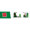 ROYAL TOYS RT50 non  PHỐ APLIU ĐIỆN HỒNG KÔNG bộ đồ chơi xếp lắp ráp ghép mô hình City CITY STORY APLIU STREET Thành Phố 137 khối