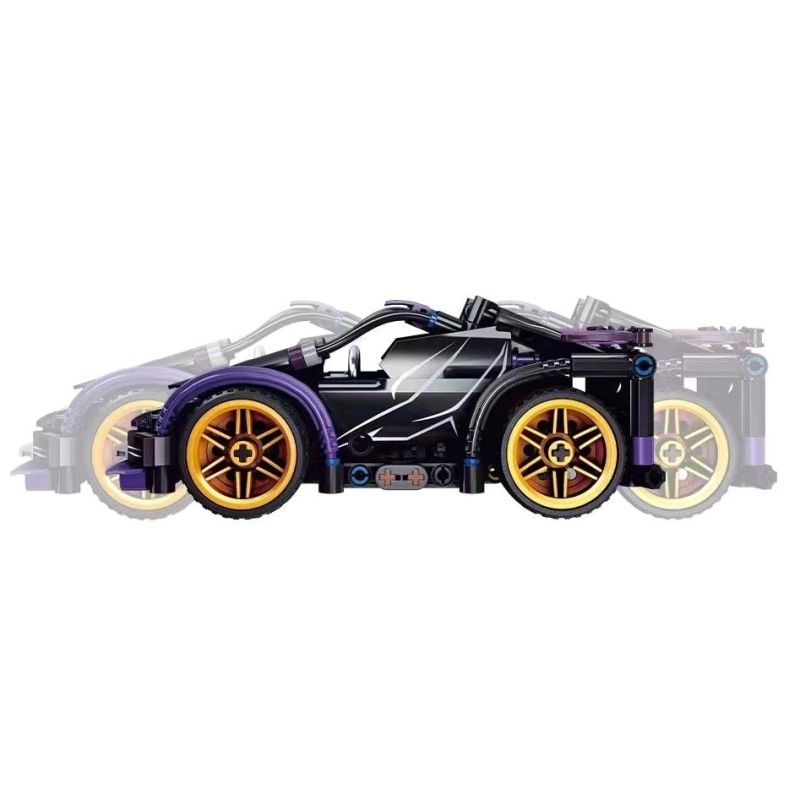 GBL KY1095 1095 non  BÁO GÊPA ĐEN bộ đồ chơi xếp lắp ráp ghép mô hình  Kỹ Thuật Công Nghệ Cao Mô Hình Phương Tiện 252 khối