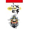 ROYAL TOYS RT49 non  XE MÁY TẾ KHẨN CẤP HỒNG KÔNG bộ đồ chơi xếp lắp ráp ghép mô hình City CITY STORY EMERGENCY MEDICAL ASSISTANT MOTOR CYCLE Thành Phố 29 khối
