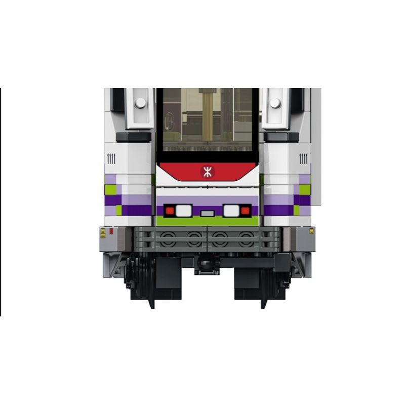 ROYAL TOYS RT43 non  ĐƯỜNG SẮT NHẸ MTR GIAI ĐOẠN 4 bộ đồ chơi xếp lắp ráp ghép mô hình City CITY STORY MTR LIGHT RAIL TRAIN IV Thành Phố 810 khối