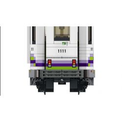 ROYAL TOYS RT43 non  ĐƯỜNG SẮT NHẸ MTR GIAI ĐOẠN 4 bộ đồ chơi xếp lắp ráp ghép mô hình City CITY STORY MTR LIGHT RAIL TRAIN IV Thành Phố 810 khối