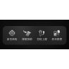 CADA DOUBLEE C81053 81053 non  KẺ BẮN TỈA bộ đồ chơi xếp lắp ráp ghép mô hình Gun Súng 978 khối