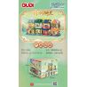 GUDI 51009 51005 51006 51007 51008 non  QUẢNG TRƯỜNG NHẠC CỤ VƯỜN LANXIN PHÒNG TRÀ SUQIU PAVILION NHÀ HÀNG ZUIXIAOLOU LÀNG LỤA VÀ SATIN LUOYIFANG bộ đồ chơi xếp lắp ráp ghép mô hình 1239 khối