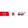 ROYAL TOYS RT42 non  SÀN NÂNG THỦY LỰC XE CỨU HỎA bộ đồ chơi xếp lắp ráp ghép mô hình City CITY STORY HONG KONG FIRE ENGINE HYDRAULIC PLATFORM Thành Phố 564 khối
