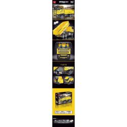 TA GAOLE T4006 4006 non  KỸ THUẬT XE TẢI TỰ ĐỔ bộ đồ chơi xếp lắp ráp ghép mô hình  TECHNOLOGY Kỹ Thuật Công Nghệ Cao Mô Hình Phương Tiện 2531 khối