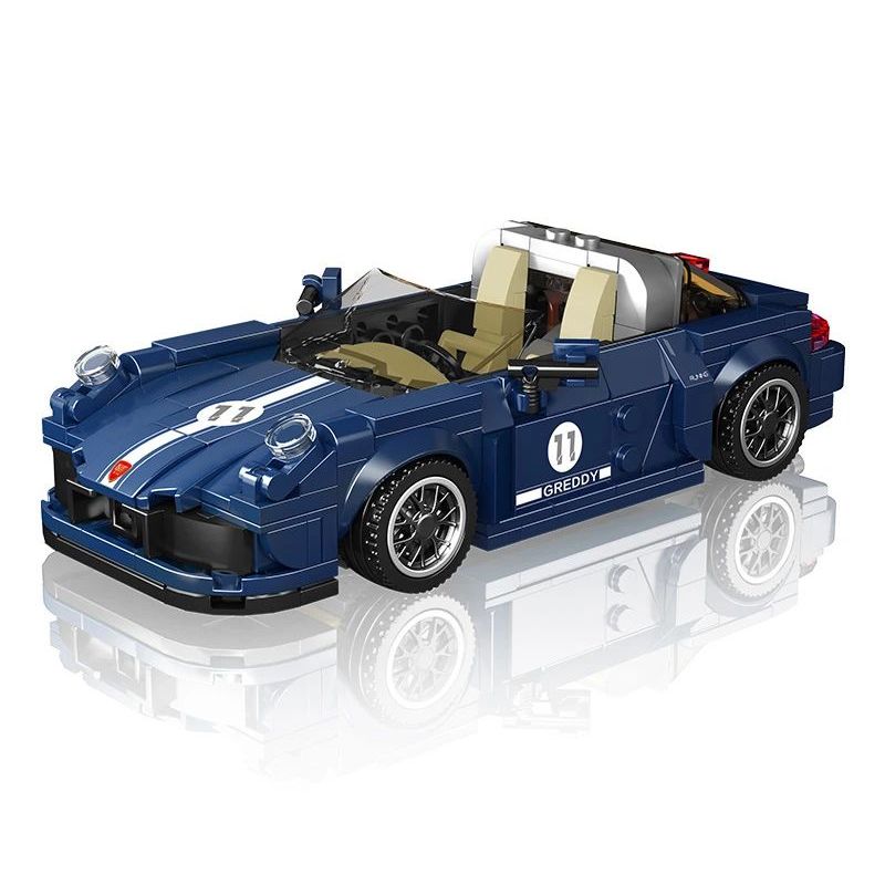 MouldKing 27040 Mould King 27040 non Lego PORSCHE 911 TARGA bộ đồ chơi xếp lắp ráp ghép mô hình Speed Champions Racing Cars Đua Xe Công Thức 366 khối