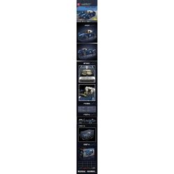 MouldKing 27040 Mould King 27040 non  PORSCHE 911 TARGA bộ đồ chơi xếp lắp ráp ghép mô hình Speed Champions Racing Cars Đua Xe Công Thức 366 khối