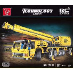 TA GAOLE T4004 4004 non  KỸ THUẬT CẦN CẨU BÁNH LỐP bộ đồ chơi xếp lắp ráp ghép mô hình  TECHNOLOGY Kỹ Thuật Công Nghệ Cao Mô Hình Phương Tiện 3711 khối