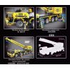 TA GAOLE T4004 4004 non  KỸ THUẬT CẦN CẨU BÁNH LỐP bộ đồ chơi xếp lắp ráp ghép mô hình  TECHNOLOGY Kỹ Thuật Công Nghệ Cao Mô Hình Phương Tiện 3711 khối