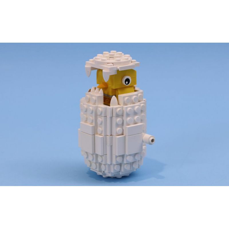 COOL PLAY 03 REBRICKABLE MOC-7609 7609 MOC7609 non Lego BÉ GÀ NHỎ VÀNG bộ đồ chơi xếp lắp ráp ghép mô hình Creator HATCHING EGG Sáng Tạo 165 khối