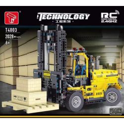 TA GAOLE T4003 4003 non  KỸ THUẬT XE NÂNG HẠNG NẶNG bộ đồ chơi xếp lắp ráp ghép mô hình  TECHNOLOGY Kỹ Thuật Công Nghệ Cao Mô Hình Phương Tiện 2028 khối