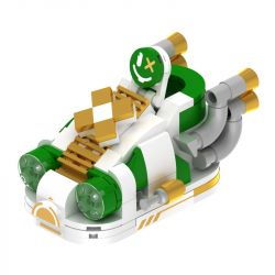 X AREA-X AX0034 0034 non  GIÀY HỢP THỜI TRANG MÀU XANH LÁ CÂY bộ đồ chơi xếp lắp ráp ghép mô hình Creator Sáng Tạo