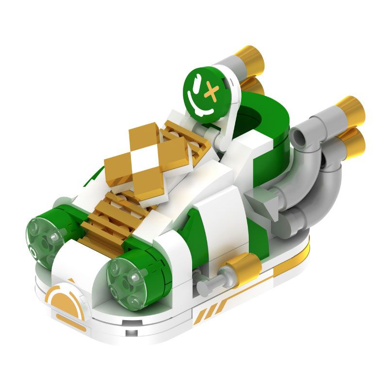 X AREA-X AX0034 0034 non  GIÀY HỢP THỜI TRANG MÀU XANH LÁ CÂY bộ đồ chơi xếp lắp ráp ghép mô hình Creator Sáng Tạo