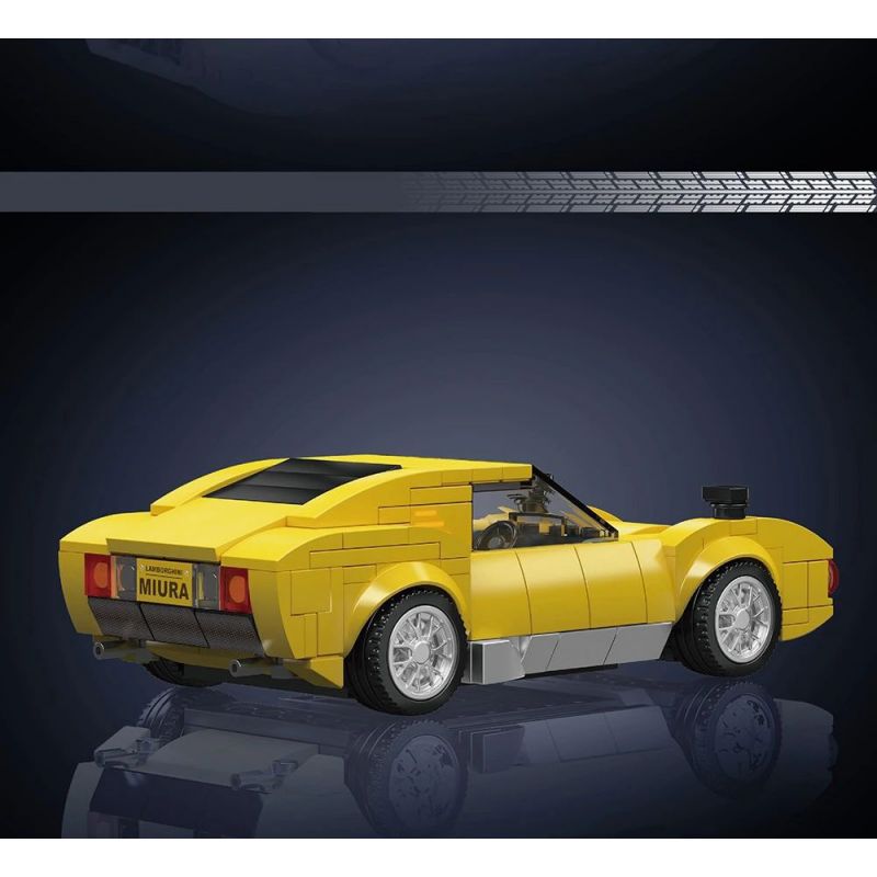 MouldKing 27039 Mould King 27039 non  LAMBORGHINI MIURA bộ đồ chơi xếp lắp ráp ghép mô hình Speed Champions Racing Cars Đua Xe Công Thức 321 khối