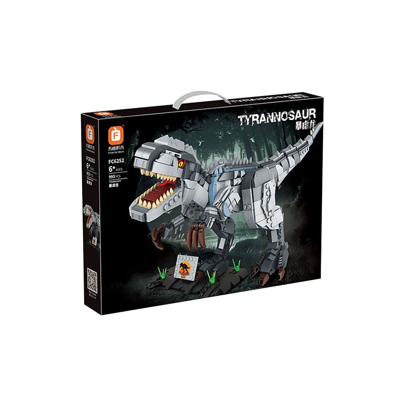 FORANGE FC6252 6252 non  RỒNG ĐỘC bộ đồ chơi xếp lắp ráp ghép mô hình Dino TYRANNOSAUR Khủng Long 993 khối FORANGE FC6252 6252 non  RỒNG ĐỘC bộ đồ chơi xếp lắp ráp ghép mô hình Dino TYRANNOSAUR Khủng Long 993 khối