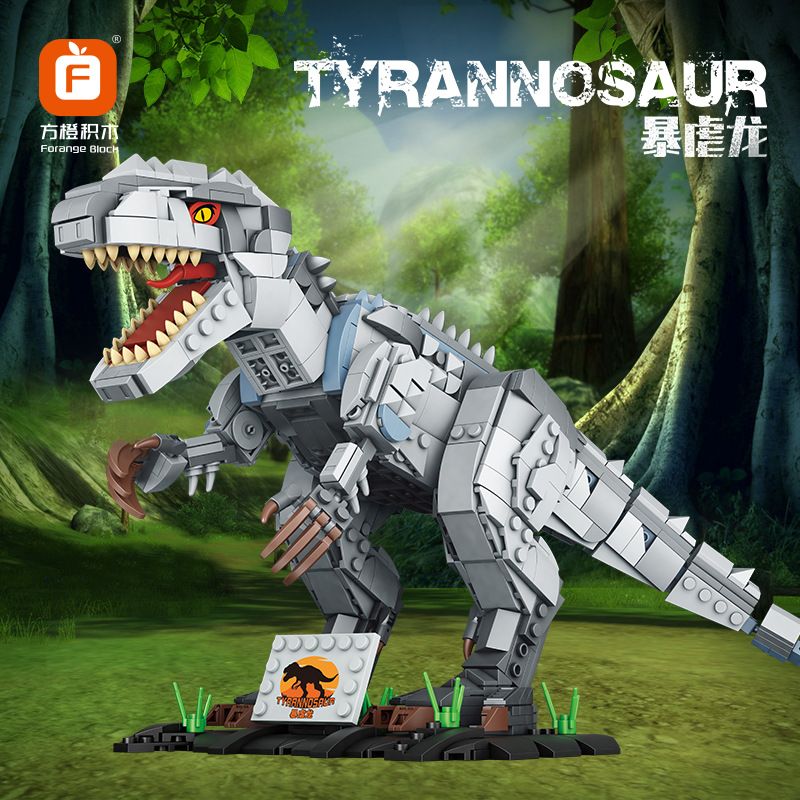 FORANGE FC6252 6252 non  RỒNG ĐỘC bộ đồ chơi xếp lắp ráp ghép mô hình Dino TYRANNOSAUR Khủng Long 993 khối FORANGE FC6252 6252 non  RỒNG ĐỘC bộ đồ chơi xếp lắp ráp ghép mô hình Dino TYRANNOSAUR Khủng Long 993 khối