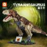 FORANGE FC6251 6251 non  TYRANNOSAURUS REX bộ đồ chơi xếp lắp ráp ghép mô hình Dino Khủng Long 939 khối