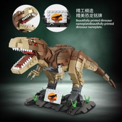 FORANGE FC6251 6251 non  TYRANNOSAURUS REX bộ đồ chơi xếp lắp ráp ghép mô hình Dino Khủng Long 939 khối FORANGE FC6251 6251 non  TYRANNOSAURUS REX bộ đồ chơi xếp lắp ráp ghép mô hình Dino Khủng Long 939 khối