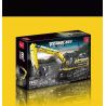 TA GAOLE T4001 4001 non  KỸ THUẬT: MÁY XÚC bộ đồ chơi xếp lắp ráp ghép mô hình  TECHNOLOGY Kỹ Thuật Công Nghệ Cao Mô Hình Phương Tiện 2068 khối