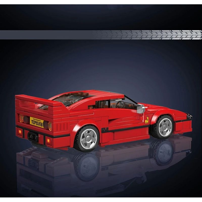 MouldKing 27038 Mould King 27038 non  FERRARI F40 bộ đồ chơi xếp lắp ráp ghép mô hình Speed Champions Racing Cars Đua Xe Công Thức 338 khối