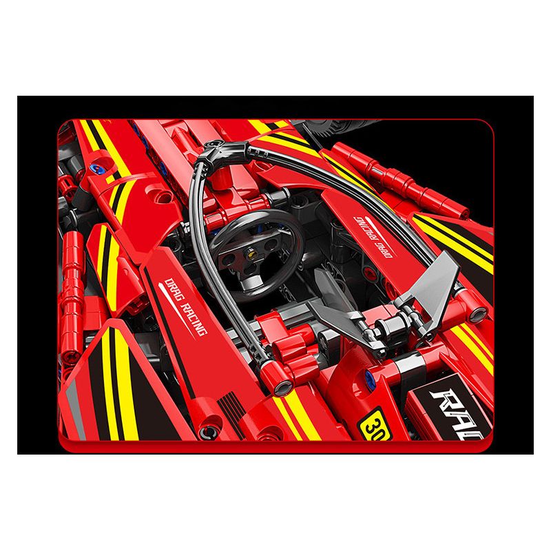 MOYU BLOCK MY88015 88015 non  CÔNG THỨC 1: 8 tỷ lệ 1:8 bộ đồ chơi xếp lắp ráp ghép mô hình  FORMULA CAR Kỹ Thuật Công Nghệ Cao Mô Hình Phương Tiện 1321 khối