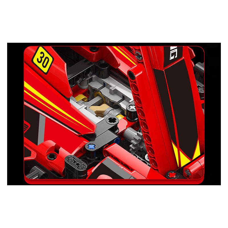 MOYU BLOCK MY88015 88015 non  CÔNG THỨC 1: 8 tỷ lệ 1:8 bộ đồ chơi xếp lắp ráp ghép mô hình  FORMULA CAR Kỹ Thuật Công Nghệ Cao Mô Hình Phương Tiện 1321 khối