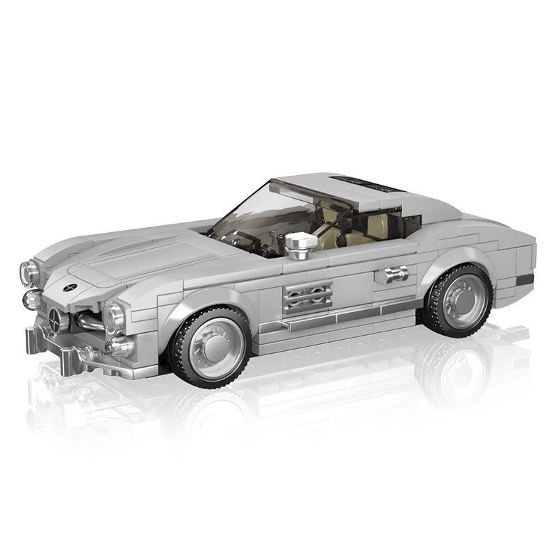 MouldKing 27037 Mould King 27037 non Lego MERCEDES-BENZ 300SL bộ đồ chơi xếp lắp ráp ghép mô hình Speed Champions Racing Cars Đua Xe Công Thức 322 khối