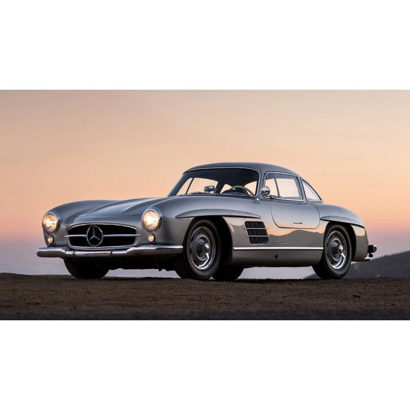 MouldKing 27037 Mould King 27037 non  MERCEDES-BENZ 300SL bộ đồ chơi xếp lắp ráp ghép mô hình Speed Champions Racing Cars Đua Xe Công Thức 322 khối