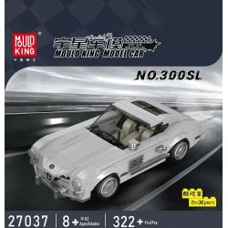 MouldKing 27037 Mould King 27037 non  MERCEDES-BENZ 300SL bộ đồ chơi xếp lắp ráp ghép mô hình Speed Champions Racing Cars Đua Xe Công Thức 322 khối