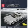 MouldKing 27037 Mould King 27037 non  MERCEDES-BENZ 300SL bộ đồ chơi xếp lắp ráp ghép mô hình Speed Champions Racing Cars Đua Xe Công Thức 322 khối