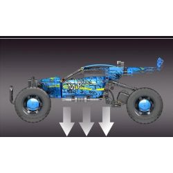 MouldKing 18019A 18019B Mould King 18019A 18019B non  BÃO bộ đồ chơi xếp lắp ráp ghép mô hình  HURRICANE Kỹ Thuật Công Nghệ Cao Mô Hình Phương Tiện 708 khối