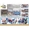 ROYAL TOYS RT33 non  GIAN HÀNG CÁ TƯƠI CHỢ HỒNG KÔNG JIU KEE bộ đồ chơi xếp lắp ráp ghép mô hình City CITY STORY MARKET FISH STALL Thành Phố 173 khối